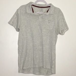 Blue Crown Grey Polo T-shirt soft comfy